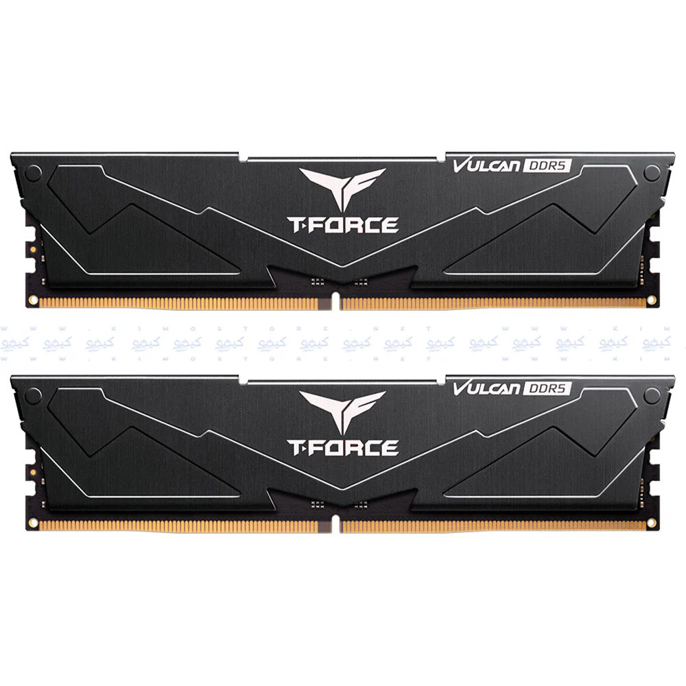 TeamGroup T-FORCE Vulcan DDR5 64GB (2×32GB) 5600MHz CL36 – Black
